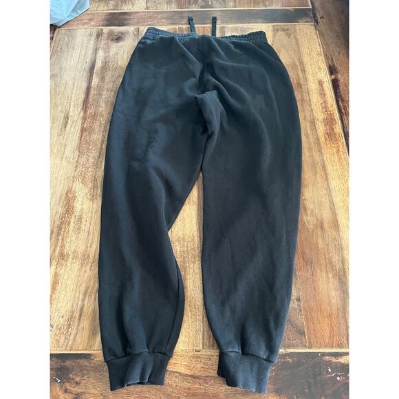 Nike Men's Black Cotton Blended Drawstring Sweatpants Size XL - Picture 6 of 7